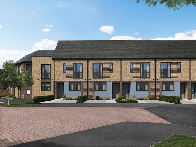 2 bedroom houses - artist's impression, subject to change
